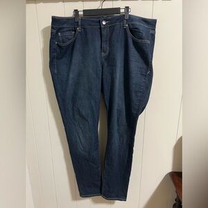 Torrid dark wash jeans plus size 20R regular inseam stretch denim nwot